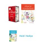 Bloomsbury Vicious/vengeful Slipcase + Alice In Wonderland + Heidi