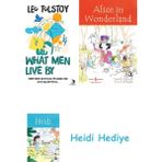 Bloomsbury What Men Live By + Alice In Wonderland + Heidi