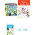 Bloomsbury What The Ladybird Heard At The Seaside + Alice In Wonderland + Heidi