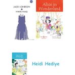 Bloomsbury White Fang + Alice In Wonderland + Heidi