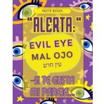 "¡Bloquea el Mal de Ojo en contra de tu Pareja o Dinero! Cuaderno a Rayas (100 Páginas, Tapa Blanda, Papel Blanco, Tapa Brillante)"