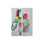 Blossom Powerpuff Girls Boyun Askısı Yoyo ve Dik Kartlık Set