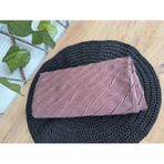 Blotch Pliseli Acı Kahve Bambu Eşarp 100X100 Tesettür Başörtü 70 Gr