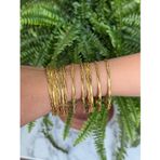 Blotch Şıkır Şıkır Altın Gold Ajda Bilezik 3 Adet Fiyatı 5.8 Cm Çap