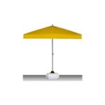 Blubrella Sarı Kare Şemsiye 200 x 200/4 - 50 Lt Bidonlu