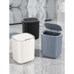 Blue Apple Sensörlü 28 Litre Çöp Kovası (Şarj Edilebilir Lityum Pilli) / GT-SC07S - Siyah - 35 x 30 x 26cm