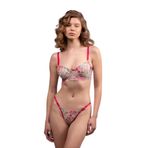 Blue Avcı Lingerie Defne Kadın Bralet Takım (Açık pembe, 90B)