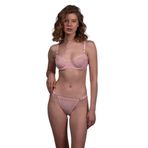 Blue Avcı Lingerie Kadın Tül Bralet Takım (Pudra, 80B)