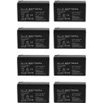 Blue Battery 8 Adet Blue Battery 12V 7AH Bakımsız Kuru Akü 2025 KASIM Üretim 12 Volt 7 Amper