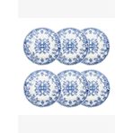 BLUE DREAM PASTA TABAĞI SETİ 6LI- 20 CM