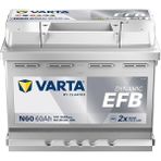 Blue Dynamic N60 Start-Stop Efb 12 V 60 Ah 640 Cca Akü
