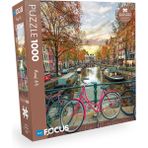 Blue Focus 1000 Parça Puzzle - Amsterdam