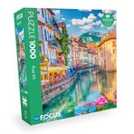 Blue Focus 1000 Parça Puzzle - Annecy