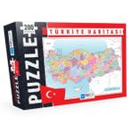 Blue Focus 200 Parça Türkiye Haritası Kutulu Puzzle