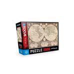 Blue Focus 2000 Parça Puzzle - Antıque World Map (ANTİK DÜNYA HARİTASI)