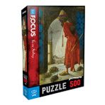 Blue Focus 500 Parça The Tortoise Trainer Kaplumbağa Terbiyecisi Puzzle