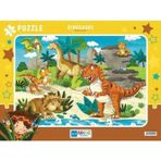 Blue Focus Dinozorlar 72 Parça Puzzle