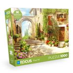 Blue Focus Old Street Eski Sokak 1000 Parça Puzzle