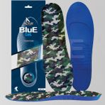 Blue Gel BG184.ML | Yumuşak Memory Foam, Darbe Emici, Ortopedik, Yorgunluk Alan, Asker Botları İç Tabanlık - Kamuflaj - 36 - 40