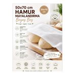 Blue Home | 2Adet 50x70 | Doğal Pamuk Hamur Mayalama Bezi – Ekşi Maya & Ekmek Fermantasyon Örtüsü Çok Amaçlı Mutfak Bezi