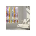 Blue Home Statik Cam Folyosu Filmi Japon Teknolojisi 3dxc Vitray Kendinden Renkli /eni: 46 Cm X 1,5 Mt