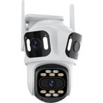 Blue İnter Blue Inter INT- cmR59 3-Lens 6k Full Hd Ptz Kamera Wifi Çoklu Lens Ip Kamera Kablosuz Otomatik Izleme