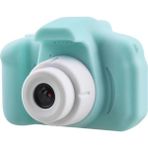 Blue Inter Mini 1080P Çocuklar Için Dijital Fotoğraf Makinesi Son Versiyon - Açık Yeşil