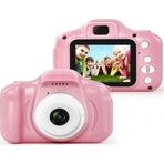 BLUE İNTER Mini Dijital Çocuk Fotoğraf Makinesi Hd 1080p Sd Hafıza Kart Girişli 5 Mp Video Makinası Öz Çekim