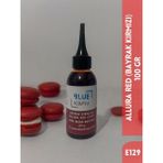 Blue Kimya Bayrak Kırmızısı Sıvı Gıda Boyası 100 gr Su Bazlı Likit Allura Red E129