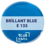 Blue Kimya Brilliant Blue E133 Mavi Toz Gıda Boyası 500 gr