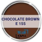 Blue Kimya Chocolate Brown E155 Kahverengi Toz Gıda Boyası 100 gr