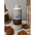 Blue Kimya Kahverengi Sıvı Gıda Boyası 1 kg Su Bazlı Likit Chocolate Brown E155