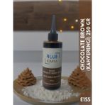 Blue Kimya Kahverengi Sıvı Gıda Boyası 250 gr Su Bazlı Likit Chocolate Brown E155