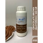 Blue Kimya Kahverengi Sıvı Gıda Boyası 500 gr Su Bazlı Likit Chocolate Brown E155