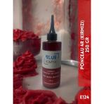 Blue Kimya Kırmızı Sıvı Gıda Boyası 250 gr Su Bazlı Likit Ponceau 4r E124 Ponso 4r