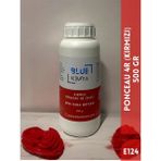Blue Kimya Kırmızı Sıvı Gıda Boyası 500 gr Su Bazlı Likit Ponceau 4r E124 Ponso 4r