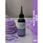 Blue Kimya Mor Sıvı Gıda Boyası 100 gr Su Bazlı Likit Black Pn E151