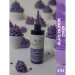 Blue Kimya Mor Sıvı Gıda Boyası 250 gr Su Bazlı Likit Black Pn E151