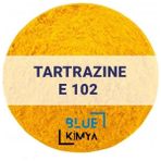 Blue Kimya Tartrazine E102 Tartrazin Sarı Toz Gıda Boyası 1 kg