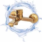 Blue Love Meriç Gold Banyo Bataryası - Pirinç Gövde