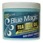 Blue Magic Tea Tree Yapışmayan Saç Şekillendirici Saç Kremi, 13,75 Ounce