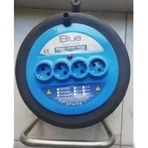 Blue Makaralı 4'lü 3x1.5 mm 35 mt Uzatma Kablosu