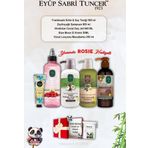 Blue Moon Krem, Hindistan Cevizi Duş Jeli, Frambuaz Tonik, Zeytinyağlı Şampuan, Macadamia Losyon ve Rosie