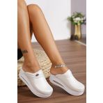 BLUE ORTHOPEDİC SABO TERLİK Beyaz Sim Airmax Kadın Tam Ortopedik Hastane,Doktor,Hemşire,Aşçı (35, one_size)