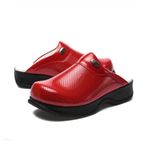 BLUE ORTHOPEDİC SABO TERLİK Blum Kadın Tam Ortopedik Hastane,Doktor,Hemşire,Aşçı (40, Kırmızı, measurement_5_point_5_centimeters)