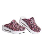 BLUE ORTHOPEDİC SABO TERLİK Çiçek Desenli Airmax Kadın Tam Ortopedik Hastane,Doktor,Hemşire,Aşçı (38, one_size)