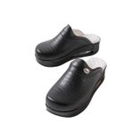 BLUE ORTHOPEDİC SABO TERLİK Kadın Sİyah Yılan Desen Ortopedik ve Anatomik (eu_footwear_size_system, adult, numeric, medium, numeric_36)