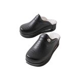 BLUE ORTHOPEDİC SABO TERLİK Kadın Sİyah Yılan Desen Ortopedik ve Anatomik (eu_footwear_size_system, adult, women, numeric, medium, numeric_38)