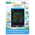 BLUE SİDE Digital 8,5 Inc Yazı Tahtası Yazı Tableti Çocuklar İçin Eğitici Yazı Tableti
