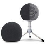 Blue Snowball için Pop Filtre - Profesyonel Snowball iCE Mikrofon Köpük Rüzgar Kapağı Ön Cam Pop Filtresi Kayıtlar, Yayınlar, Şarkı Söyleme için SUNMON